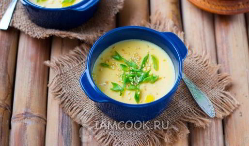 китайский заварной яичный крем на пару