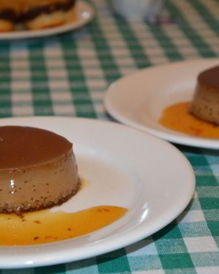 Рецепт кофейно-кофейная крем-карамель