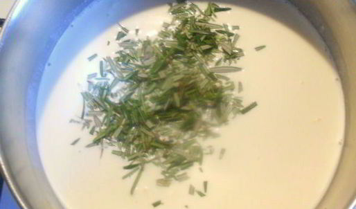 крем-брюле с медом и розмарином