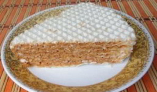 крем для вафельных коржей