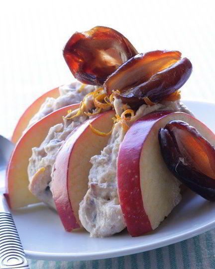 Рецепт крема из мягкого сыра и апельсина