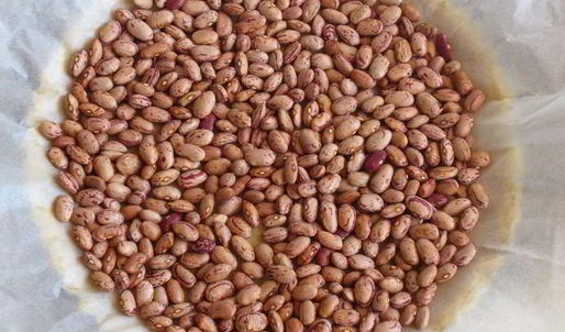 кростата с клубникой и миндальным заварным кремом