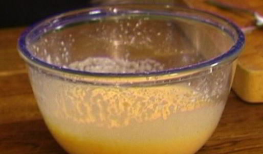 лимонно-сметанный крем с лавровым листом