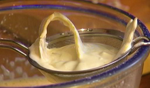 лимонно-сметанный крем с лавровым листом