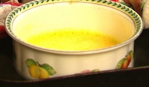 лимонно-сметанный крем с лавровым листом