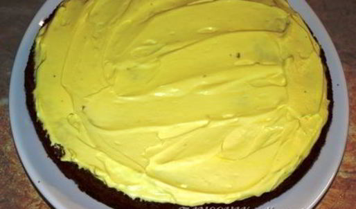 медовый бисквит со сливочным кремом