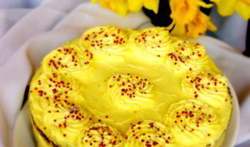 медовый бисквит со сливочным кремом