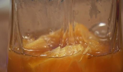 рагу из кабачков с кремом из цукини