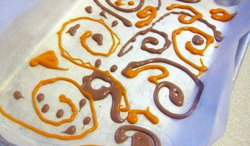 рулет бисквитный с творожным кремом