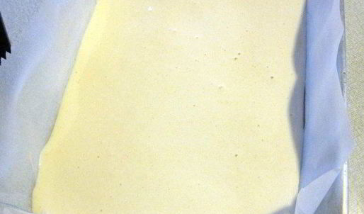 рулет бисквитный с творожным кремом