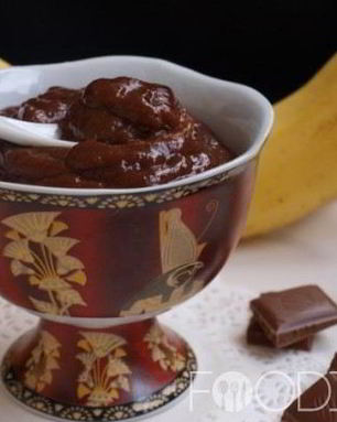 Шоколадно-банановый крем