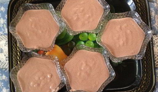 шоколадный крем из манной крупы