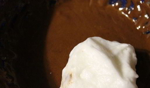 шоколадный рулет с кремом из манки