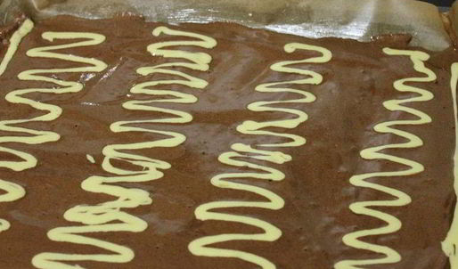 шоколадный рулет с кремом из манки