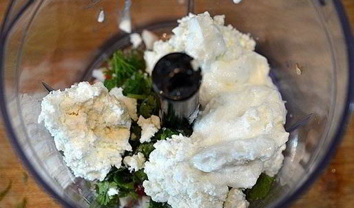 творожно-крабовый крем