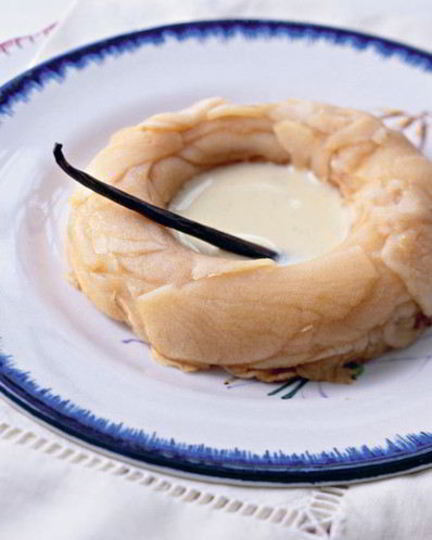 Рецепт яблок с английским кремом