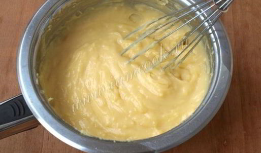 заварной крем для торта