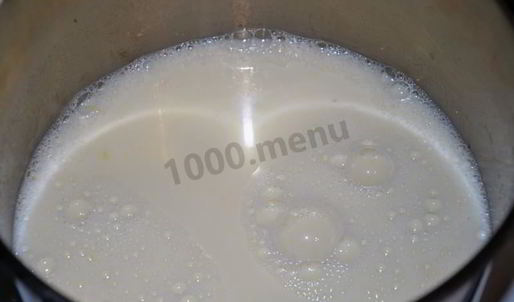 заварной крем со сгущенкой