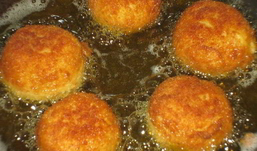 заварной крем во фритюре