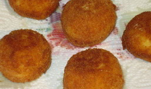 заварной крем во фритюре