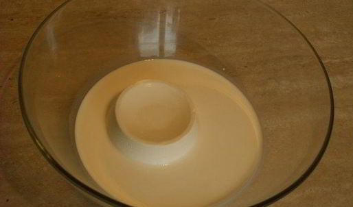 лаймовая панна котта с рикоттой