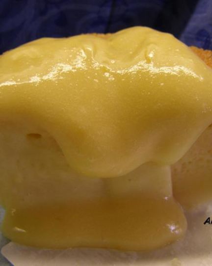 Рецепт лаймового пудинга с лимонным кердом