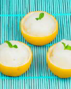 Лимонный сорбет