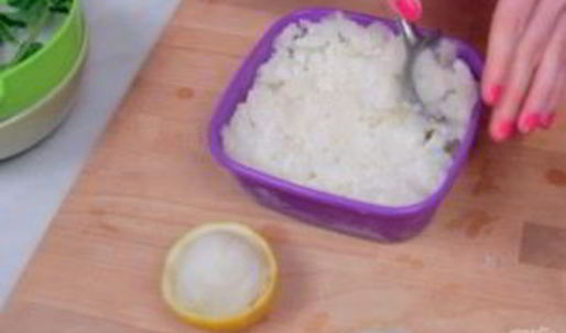 лимонный сорбет