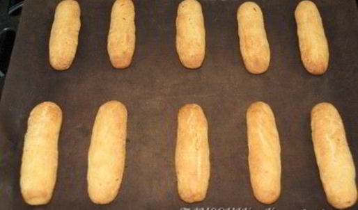 мандариновые палочки с шоколадными нитями