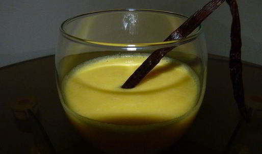 манговый сорбет с ананасами