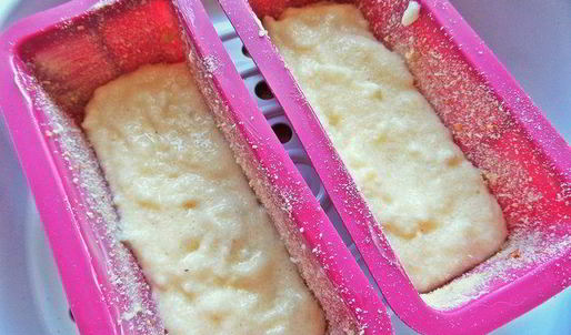 манный пудинг с фруктами