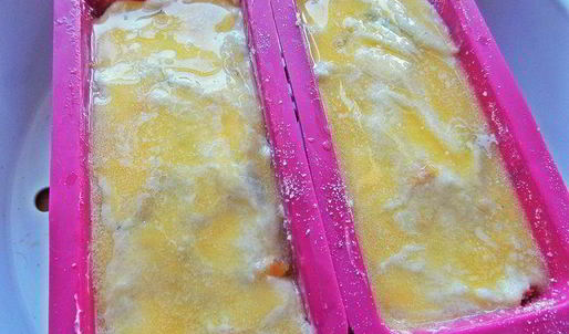 манный пудинг с фруктами