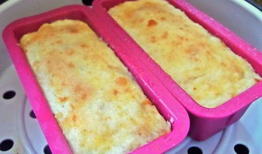 манный пудинг с фруктами