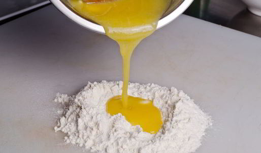 мильфей с клубникой