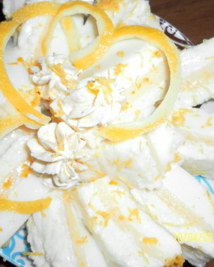 Рецепт молочно-лимонного желе