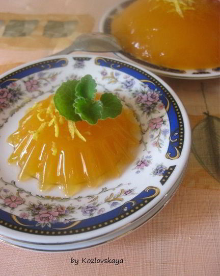 Рецепт морковна-цитрусового желе