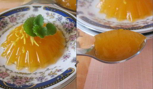 морковно-цитрусовое желе