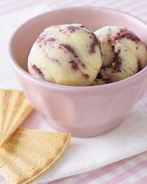 Черничное мороженое