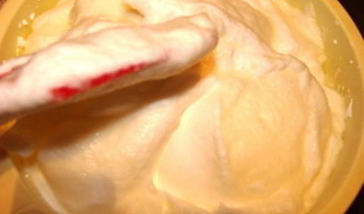 домашнее сливочное мороженое