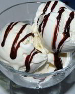 Йогуртовое мороженое с красным грейпфрутом