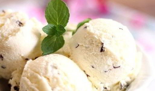 итальянское сливочное мороженое fior di latte