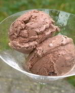 Хрустящее шоколадное мороженое