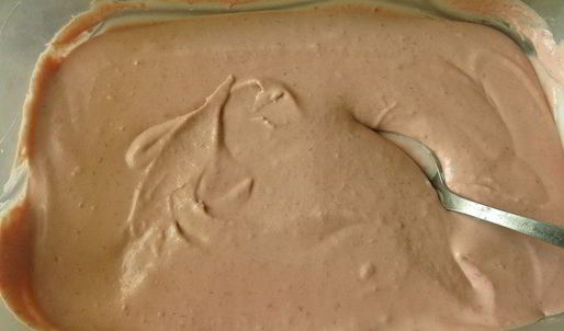 малиновое мороженое с маскарпоне