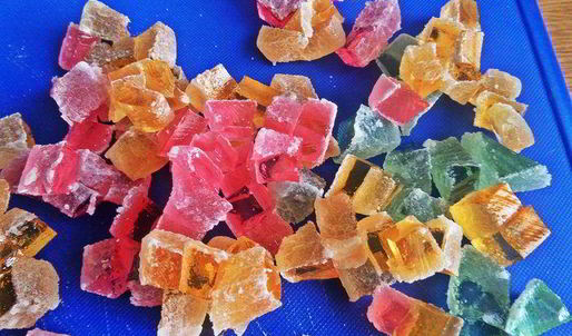 мороженое из риса и мармелада