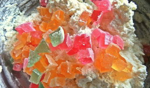 мороженое из риса и мармелада