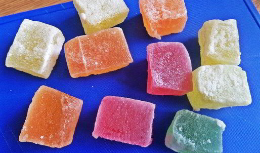 мороженое из риса и мармелада