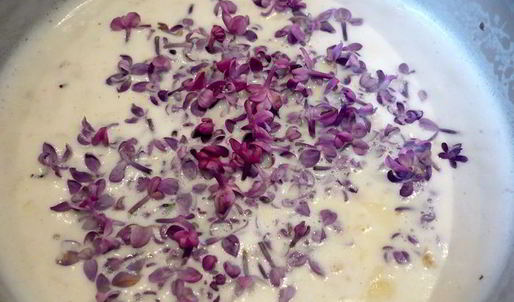 мороженое из сирени