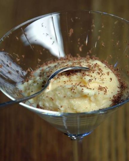 Рецепт мороженого с белым шоколадом