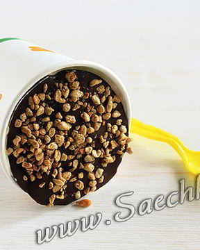 Мороженое со сгущенным молоком