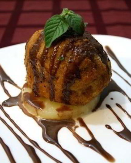 Рецепт мороженого жареного в кокосовой стружке